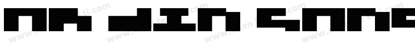 AR DIN Sans Flat Bol字体转换